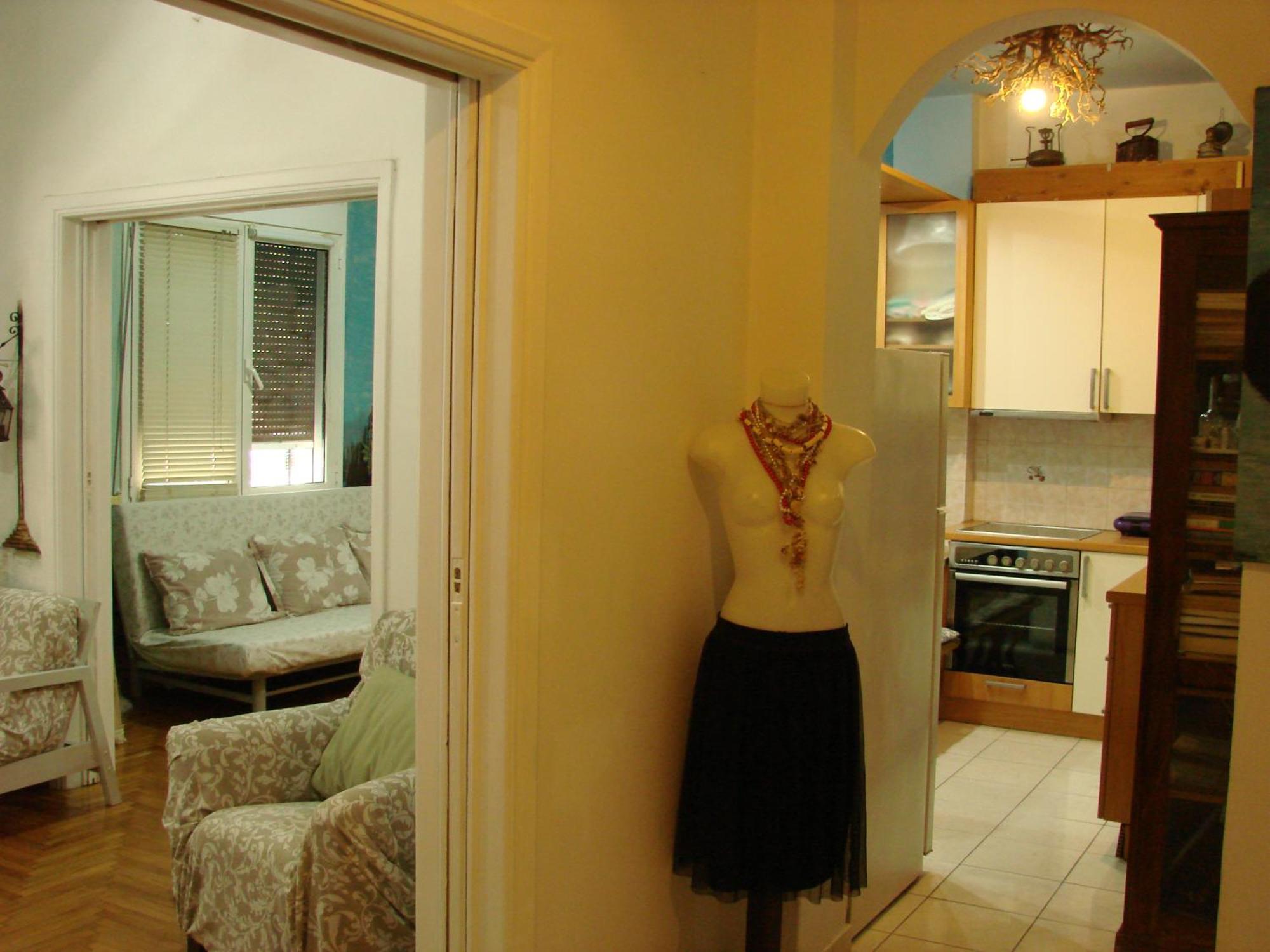 Kyriaki 'S Artistic Apartment Next Metro Agios Ioannis Athen Exterior foto